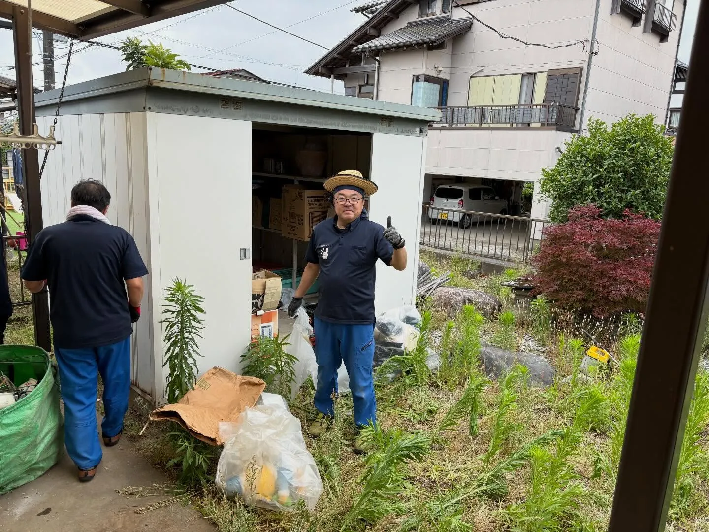 今日は茂原市で遺品整理の作業です。